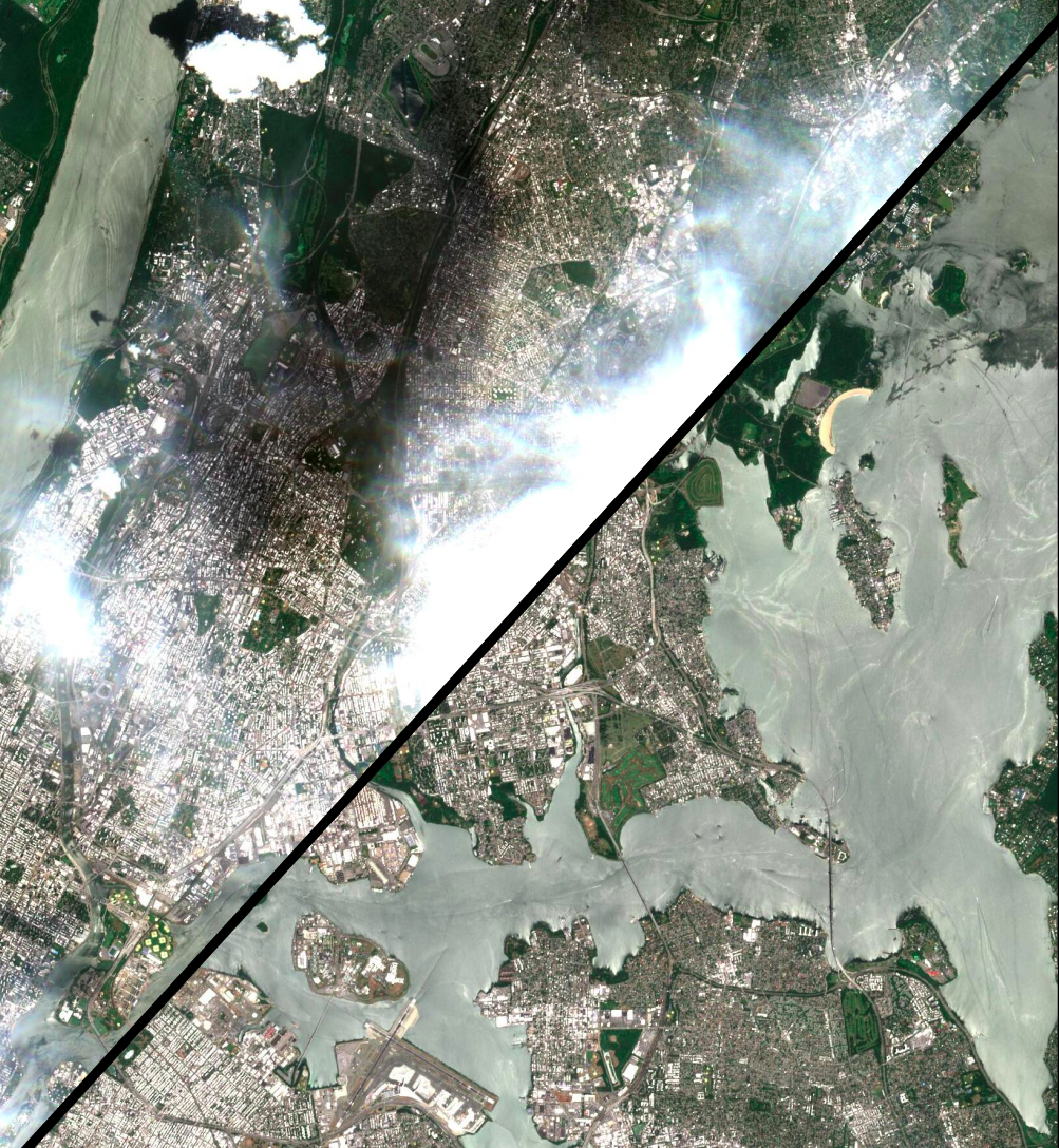 CloudlessEO: Cloud-Free Satellite Imagery from SAR + Optical